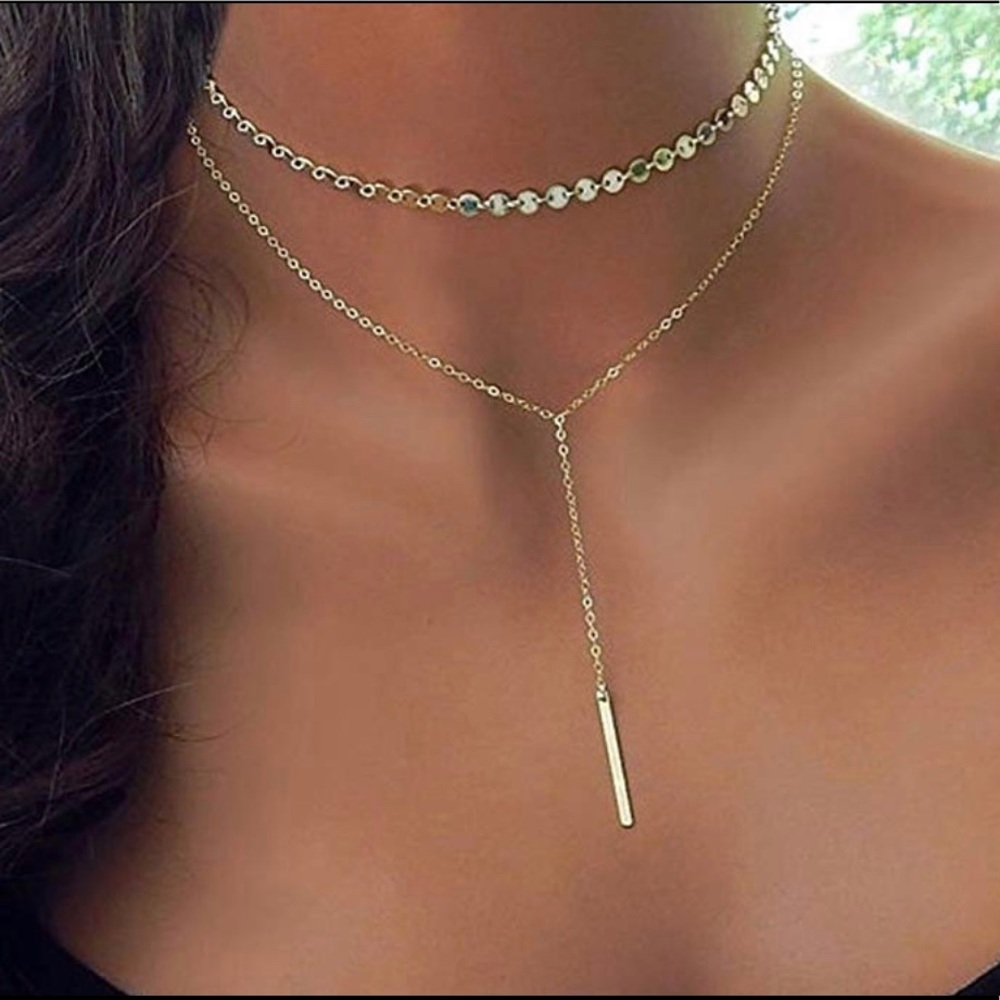 COLOVITY Bat Pendant Choker